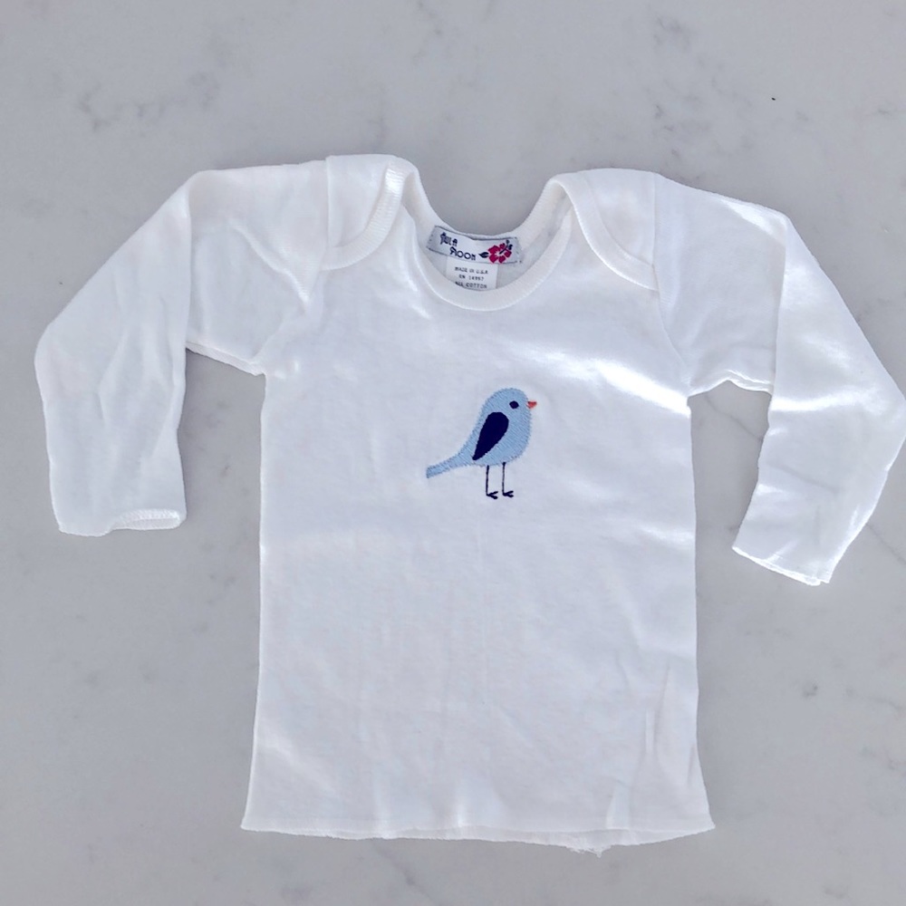 Hula Moon Blue Bird Infant Tee